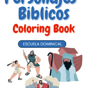 Libro colorear Personajes Bíblicos